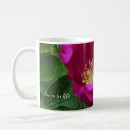 Rosa Rugosa Up-Close Kaffemugg