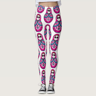 rosa Russian Doll Leggings