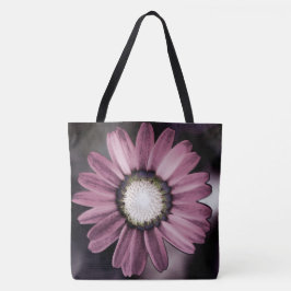 Rosa Rustic Daisy Tote Bag Tygkasse
