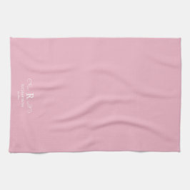 Rosa Rustic Monogram Kitchen Towels Kökshandduk
