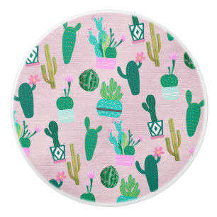 Rosa Rustic Southwest Cacti Cactus Plants Knopp