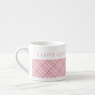 ROSA RUTIGT QUILT Espressokopp + Text