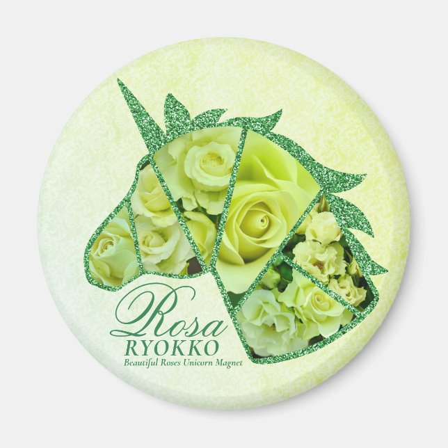 Rosa Ryokko Magnet (Framsidan)