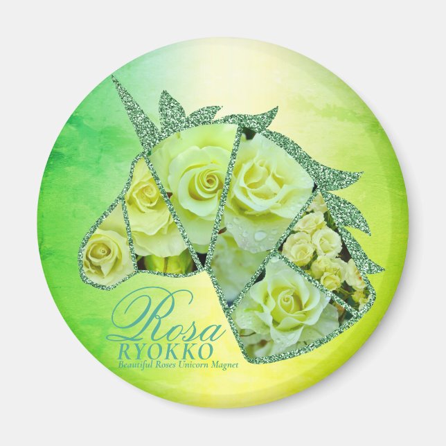 Rosa Ryokko Magnet (Framsidan)
