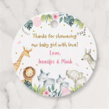 Rosa Safari Jungle Baby Shower Tack
