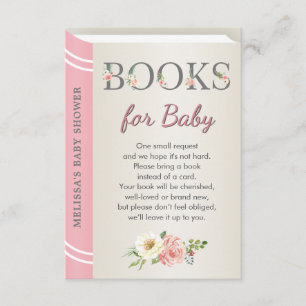 Rosa saga bilderbok baby shower sprinkle bibliotek tilläggskort