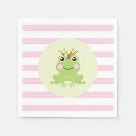 Rosa saga illustrationsbok för sagan om groprinsen pappersservett