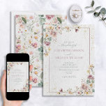 Rosa Sage Grönt Eucalyptus Wildblomma Guld Inbjudningar<br><div class="desc">Är du tittar för perfektens bröllopsinbjudan att tillkännage din stora dag? Titta bara på den här Rosa Sage Grönt Eucalyptus Wildbloms Guld bröllopsinbjudan! Detta vackra inbjudningskort är fullt av trendig vattenfärgsblomma ro och eucalyptus blommigt motifs som är skickligt accentuerade med skakande faux guld damm över vackra faux bra konst vattenfärgen...</div>