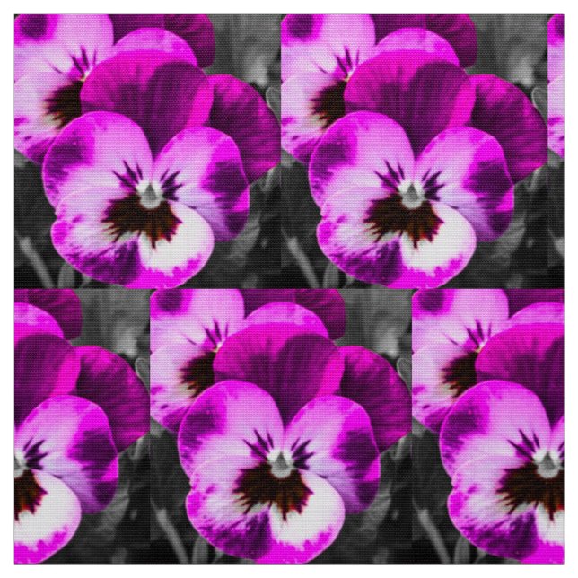 Rosa sagolik Pansy Tyg (Provkarta)