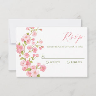 Rosa sakura blommar blomma blomma OSA kort