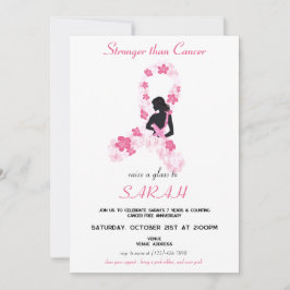 Rosa Sakura Bröstcancer överlevande Fundraiser Inbjudningar