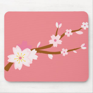 rosa Sakura CHerry Blommar japanska Musmatta
