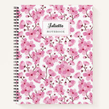 Rosa Sakura Spiral bärbar dator