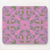 Rosa Salvia Abstrakt Musmattor