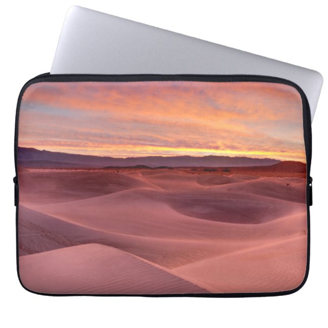 Rosa sanddyner, Death Valley, CA Laptop Sleeve (Framsidan)