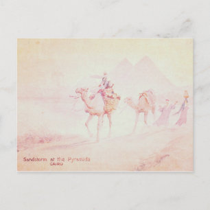 Rosa Sandstorm i Pyramids Vykort