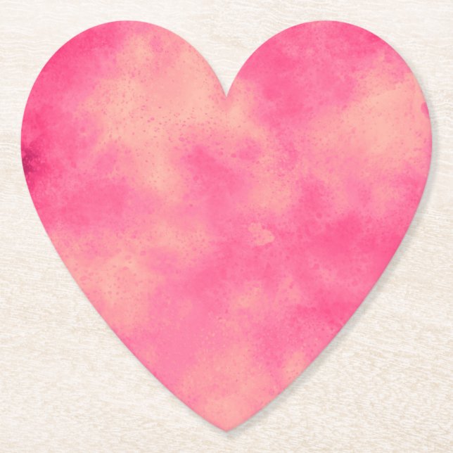 Rosa Sandstorm Underlägg Papper (Framsida)