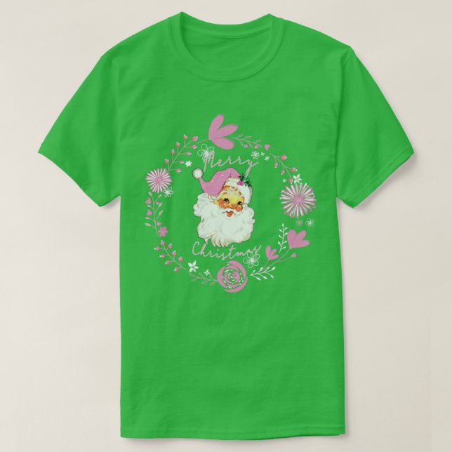 Rosa Santa2 T Shirt (Design framsida)
