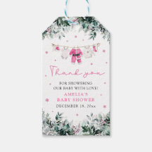 Rosa Santa Baby, Barnkläder Baby Shower