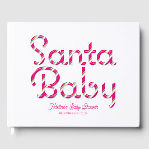 Rosa Santa Baby, julklapp, gästbok