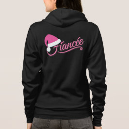 Rosa Santa Hat Fiancée Sweat Shirt Black T Shirt
