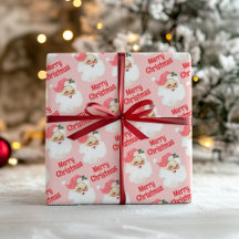 Rosa Santa Vintage Julafton Papper