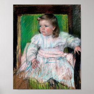 Rosa Sash, Mary Cassatt Poster