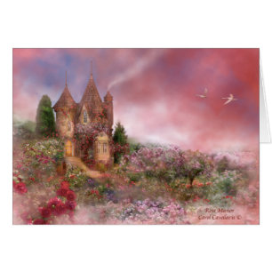 Rosa säteri ArtCard Hälsningskort