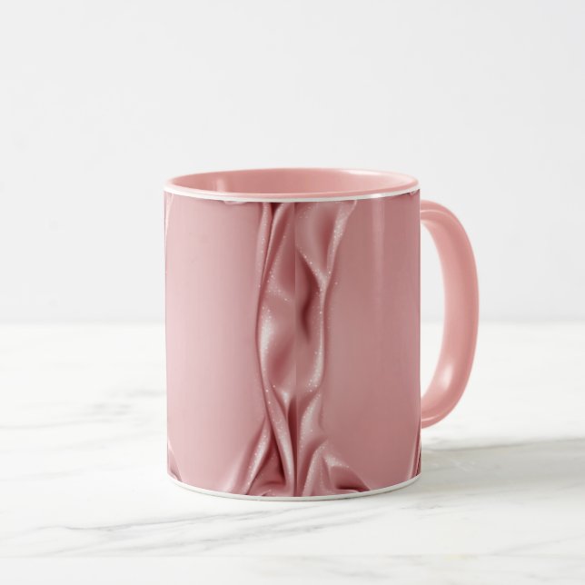 Rosa Satin Mugg (Framsida höger)