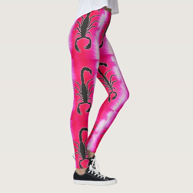 rosa Scorpio Leggings (Höger)