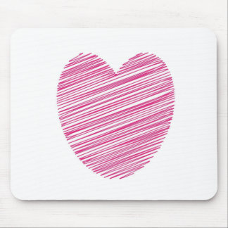 Rosa Scribble Heart Musmatta