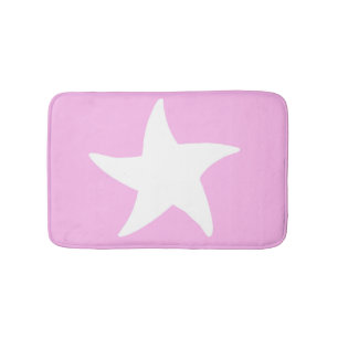 Rosa Sea Star Bath Mat Badrumsmatta