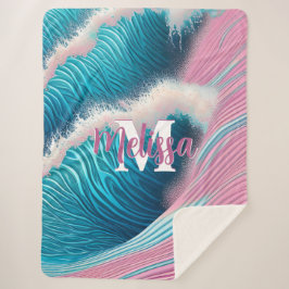 Rosa Sea vatten Monogram