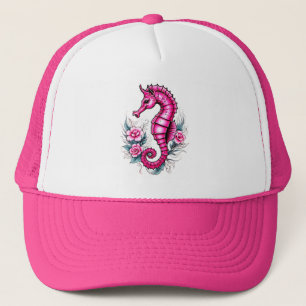 Rosa Seahorse Truckerkeps
