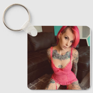 Rosa Seduction/MVR Keychain Nyckelring