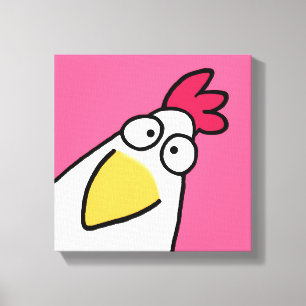 Rosa SERIUS CHICKEN AV Sandra Boynton Canvas Prin