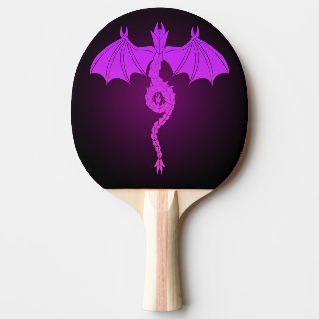 Rosa Serpent Dragon Pingisracket (Framsidan)