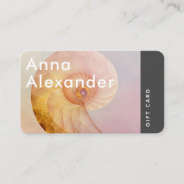 Rosa Service Design 11-presentkort Visitkort