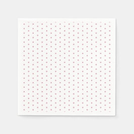 Rosa Shabby chic Polkadot Flicka Shower Pappersservett