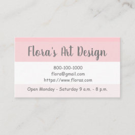 ROSA SHADES Affärskort Visitkort