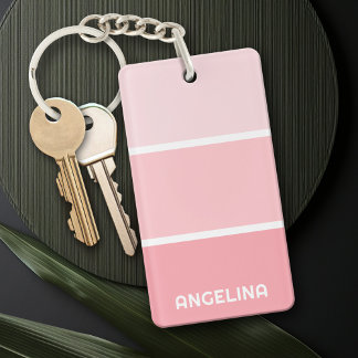 Rosa Shades Paint Chip Strip - Modern Namn