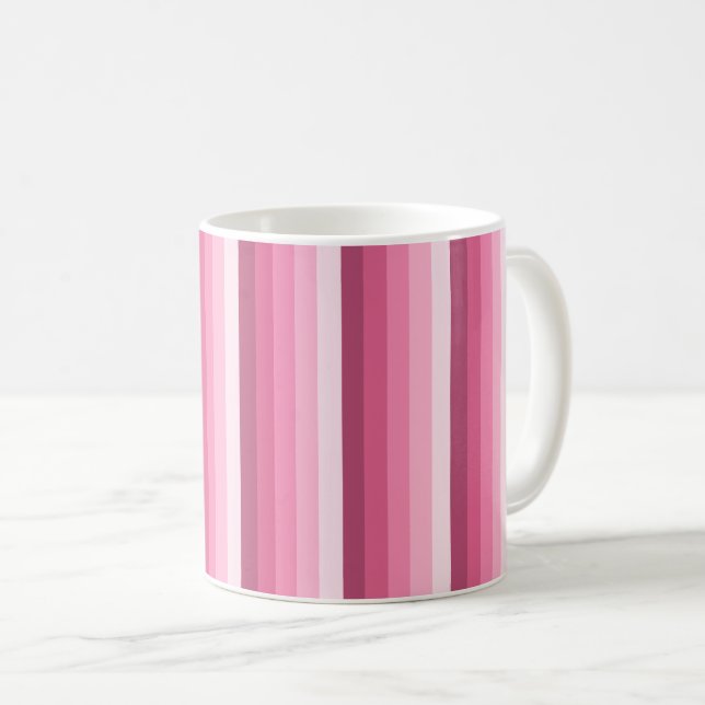 Rosa Shadow rand Kaffemugg (Framsida höger)