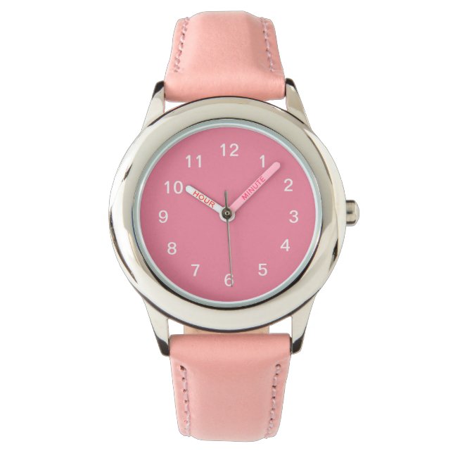 Rosa Sherbet Armbandsur (Framsida)