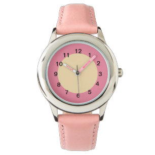 Rosa Sherbet och Peach Armbandsur