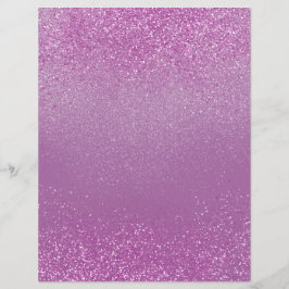 Rosa Shimmer Glitter Dust Skrapbook Papper