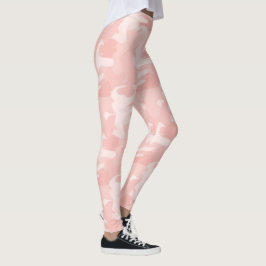 Rosa Shjälte Warrior Leggings - Gym Bära - Dam
