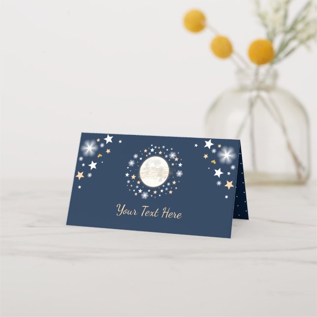 Rosa Shower för   Blommigt Luftballong Äventyr Placeringskort (Framsida)