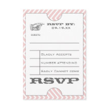 Rosa sicksack-zickzack vintage modern biljett bröl