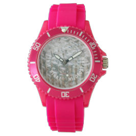 ROSA SILICON SPORTS WATCH/SHOWER PROOF/ ARMBANDSUR