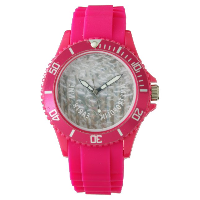 ROSA SILICON SPORTS WATCH/SHOWER PROOF/ ARMBANDSUR (Framsida)